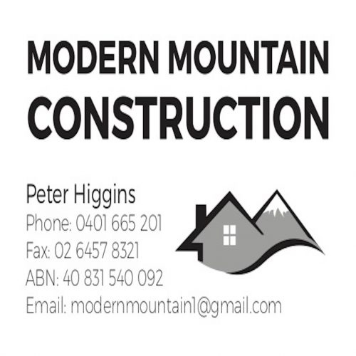 Modern Mountain Constructions